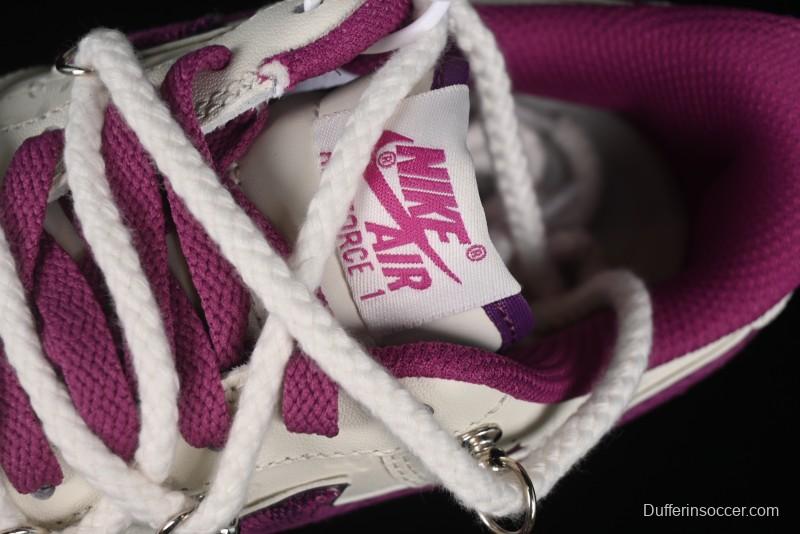 Nike Air Force 1 '07 Low x Capybara "Flute Blowing Boy" Casual Lace-Up Sneakers - LV0506-660