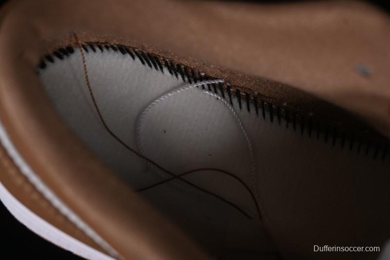 Nike Air Jordan 1 Low AJ1 White Tan Low Top Casual Sneakers - DC0774-202