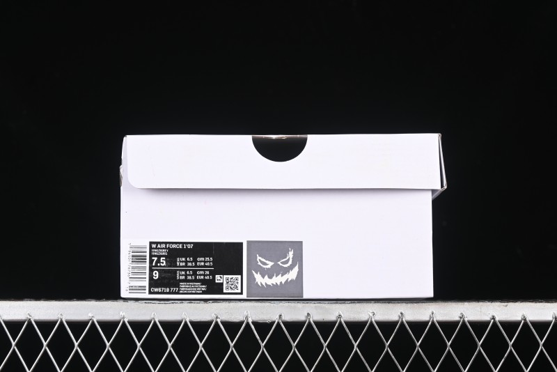 Nike Air Force 1 '07 Low "Venom Ⅱ" Marvel Series Casual Sneakers - CW6718-777