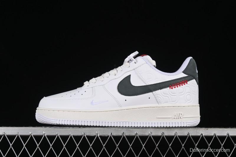 Nike Air Force 1 '07 Low Casual Sneakers with Full-Length Air Cushion - HV5979-130