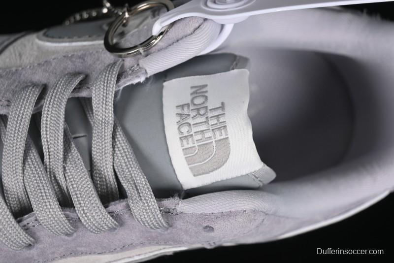Nike Air Force 1 '07 Low The North Face Collaboration - Silver Grey Pigskin Sneakers - KK3333-004