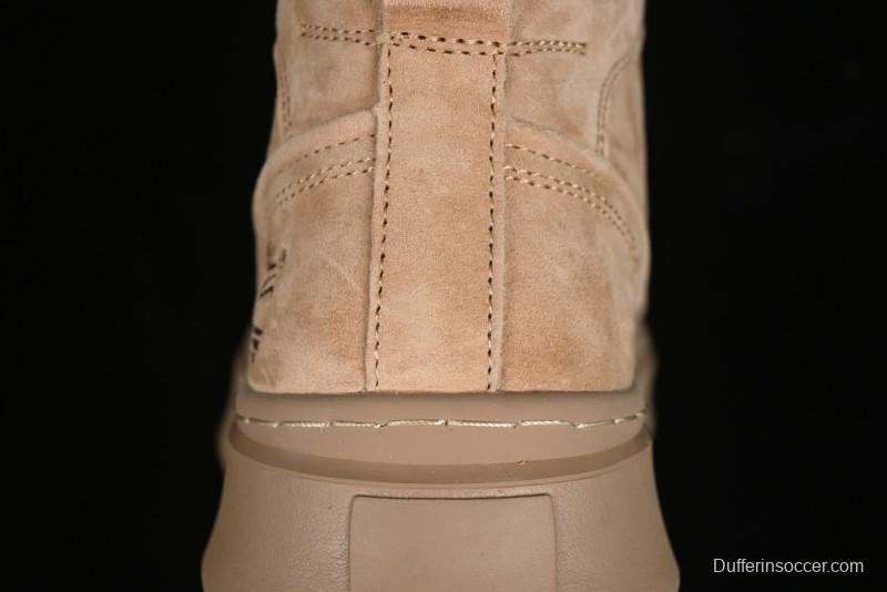 Timberland Outdoor Mid-Top Casual Martin Boots with Premium Suede Leather - TB10072SAND