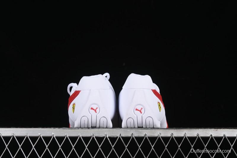 Puma Sparco Future Round Toe Lace-Up Leather Fabric Low-Top Lifestyle Casual Shoes - 308585-02