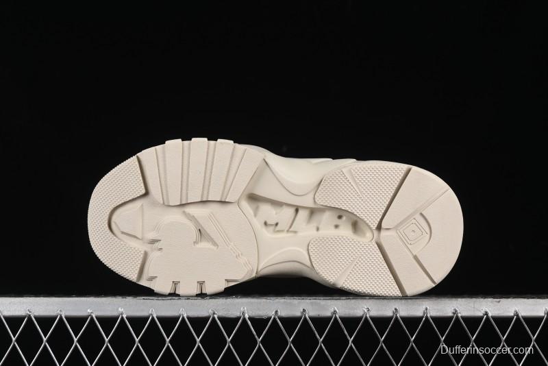 New York Yankees MLB Bigball Chunky Embo Monogram Thick Sole Sandals - 3ASHBEM4N43BGS