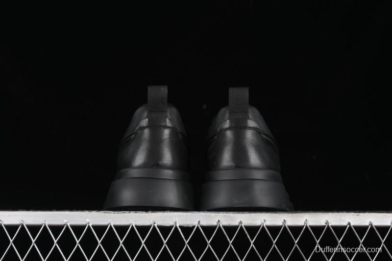 Ecco Street ACE Series Autumn New Retro Fashion Genuine Leather Platform Casual Sneakers - 63336101001