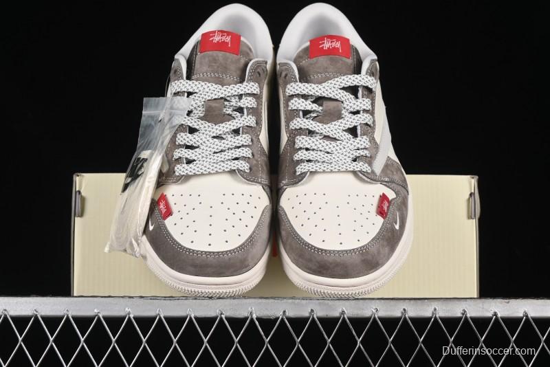 Nike Travis Scott x Fragment Design x Air Jordan 1 Low OG SP AJ1 - SJ2068-136