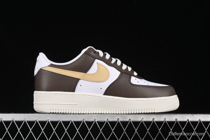 Nike Air Force 1 '07 Low Casual Sneakers with Full-Length Air Cushion - HM9656-001