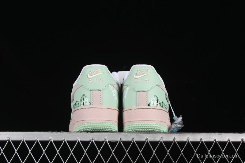 Nike Air Force 1 '07 Low Casual Sneakers 'Jianlou House' - DB3301-099