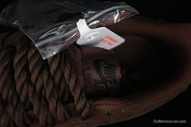 Nike Air Force 1 '07 Low Customized Hemp Rope Casual Sneakers - CW2288-111