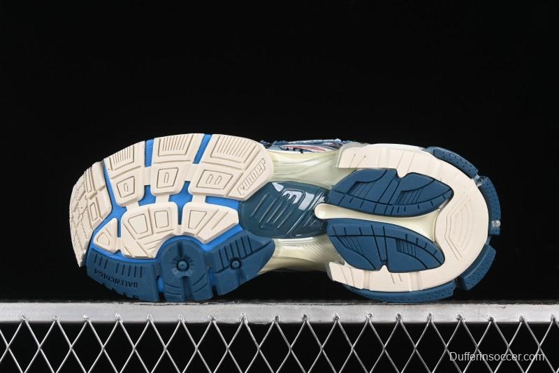 Balenciaga Runner Kith Four Color Retro Casual Shoes - WRNMT4896