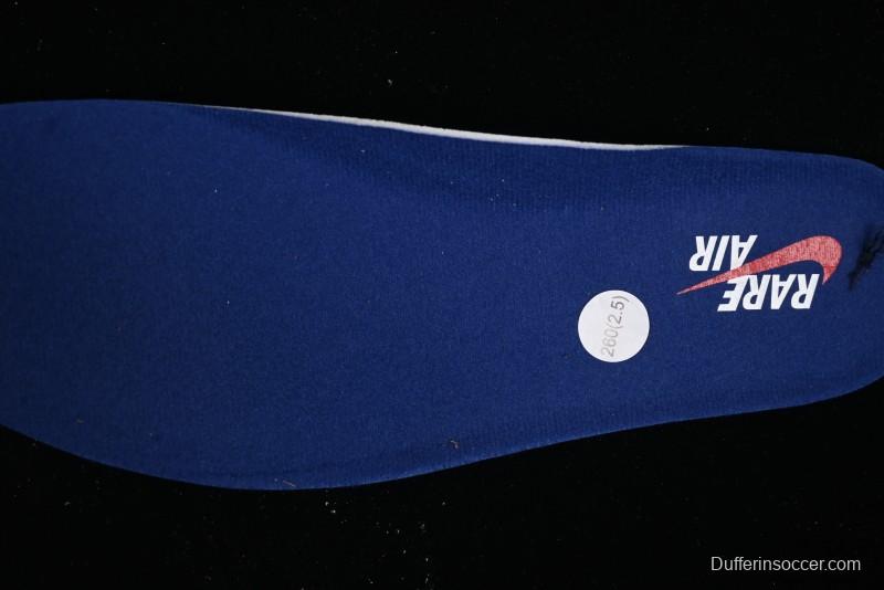 Nike Air Jordan 4 Retro Basketball Shoes in Black, Blue and Neutral Grey - FV5029-003