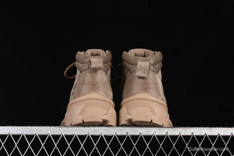 Timberland Outdoor Mid-Top Casual Chukka Boots with Premium Suede Leather and Anti-Odor Insole - TB10088KHAKI