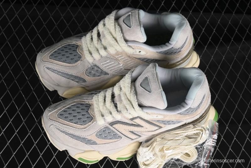New Balance 9060 Retro Casual Running Sneakers with ABZORB Cushioning Technology - U9060BW1