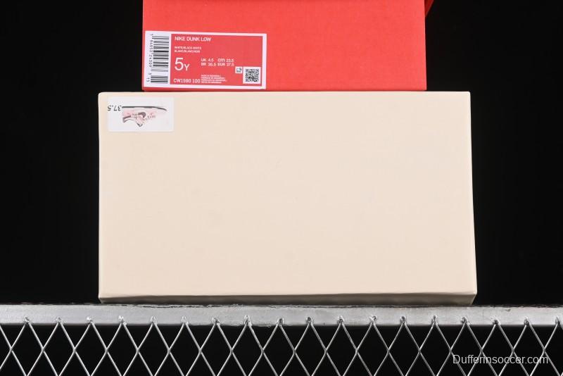 Nike Dunk Low Panda Prank Special Edition Heartbeat Mail Casual Sneakers - CW1590-100