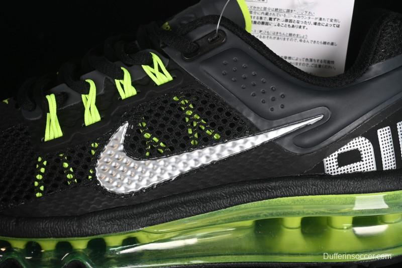 Nike Air Max 2013 Retro Breathable Mesh Cushioned Running Shoes - 555426-003