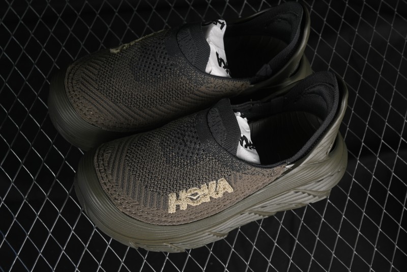 HOKA ONE ONE Restore Tc Classic Versatile Comfortable Cushioned Anti-Slip Low-Top Running Shoes - 1134532 DOBLC