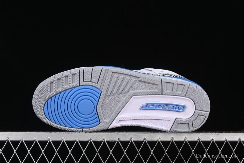 Nike Jordan Spizike Low AJ Hybrid Design Sneakers with Cracked Leather and Multi-Element Fusion - FQ1759-141