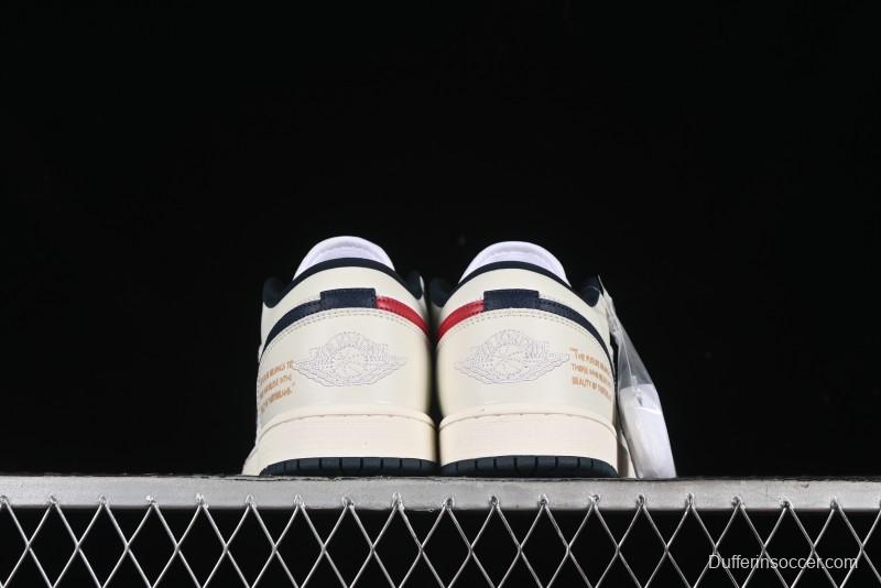 Nike Air Jordan 1 Low AJ1 Casual Sneakers - HM3711-144