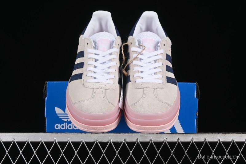 Adidas Originals Gazelle Bold IE6508 Low-Top Sneakers with Thick Sole for Casual Wear, Non-Slip and Durable - IE6508