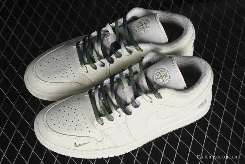 Nike Air Jordan 1 Low AJ1 Stone Island Collaboration - DC2024-029
