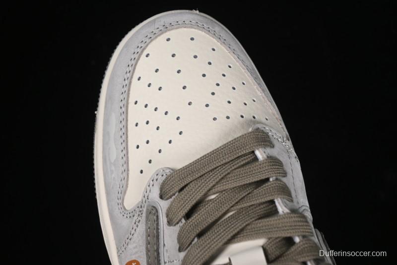 Nike Travis Scott x Fragment Design x Air Jordan 1 Low OG SP AJ1 Low-top Casual Sneakers - DM6688-610