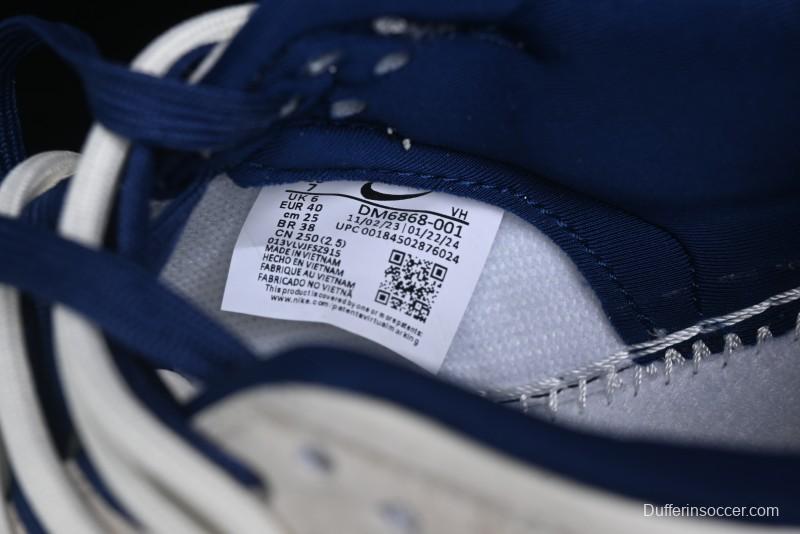 Nike SB Dunk Low The North Face Series - Strap Pig Eight Dark Blue Hook Anniversary High-End Custom Low-Top Casual Skate Shoes - DM6868-001