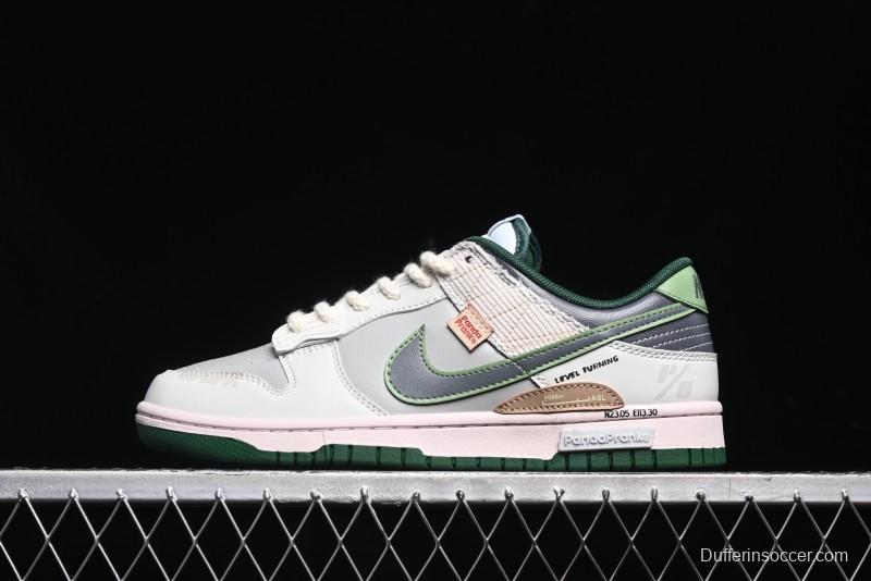 Nike Dunk Low Retro "Varsity Green" Panda Mischief Skyline Chase Casual Sneakers - DD1391-101