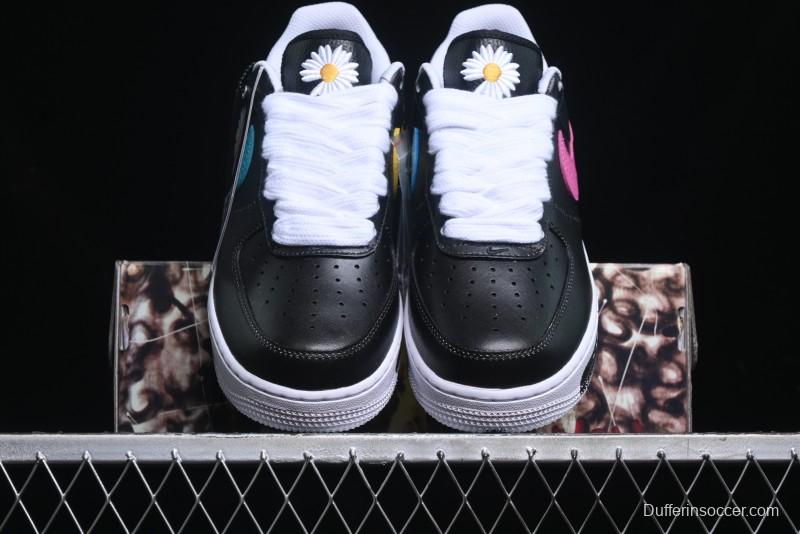 Nike Peaceminusone x Air Force 1'07 Low Top Graffiti Casual Sneakers - AQ3692-004