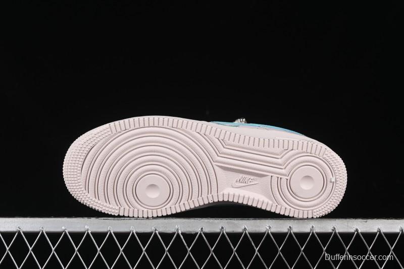 Nike Air Force 1'07 Low "Keep Smile" Casual Lace-Up Sneakers - DZ1328-112