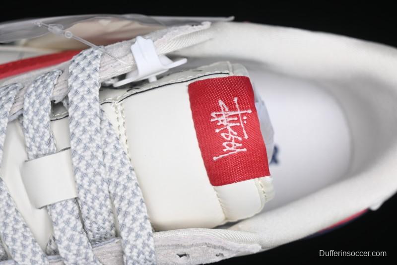 Nike Travis Scott x Fragment Design x Air Jordan 1 Low OG SP AJ1 Retro Sneakers with Reverse Swoosh - SJ2068-135