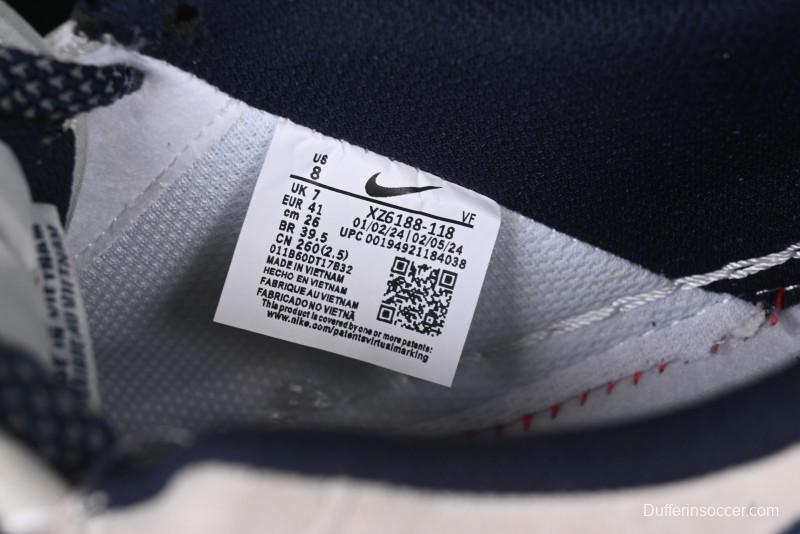 Nike Air Force 1 '07 Low Supreme The North Face Collaboration - Pig Eight Navy Blue Casual Sneakers - XZ6188-118