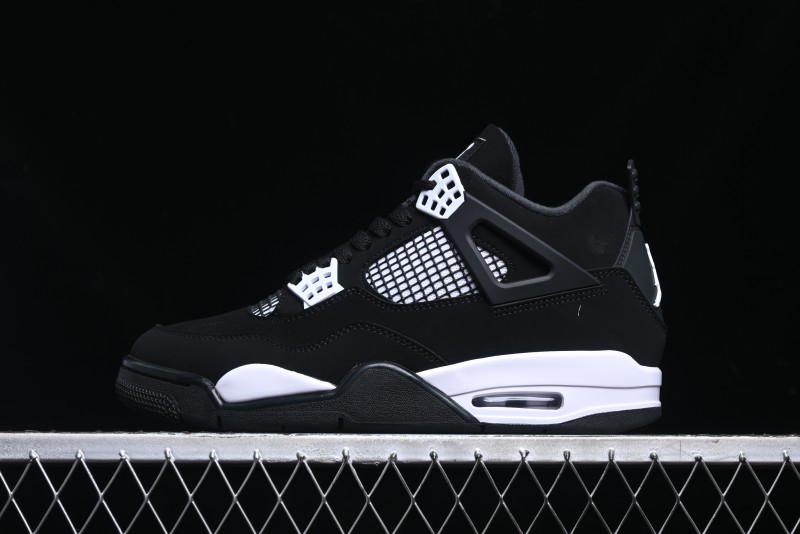 Nike Air Jordan 4 Retro White Thunder Basketball Shoes - FQ8138-001