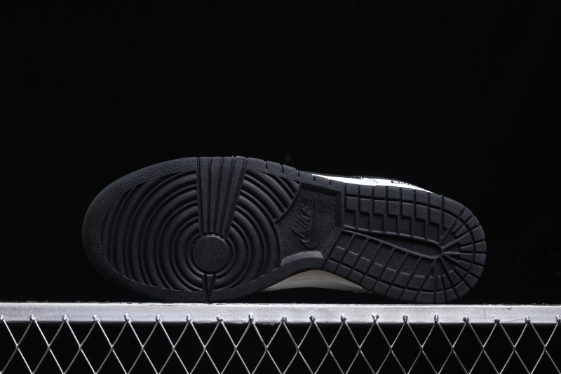 Nike Dunk Low Retro Panda Oxidized Vintage High Street Casual Sneakers - DD1391-100