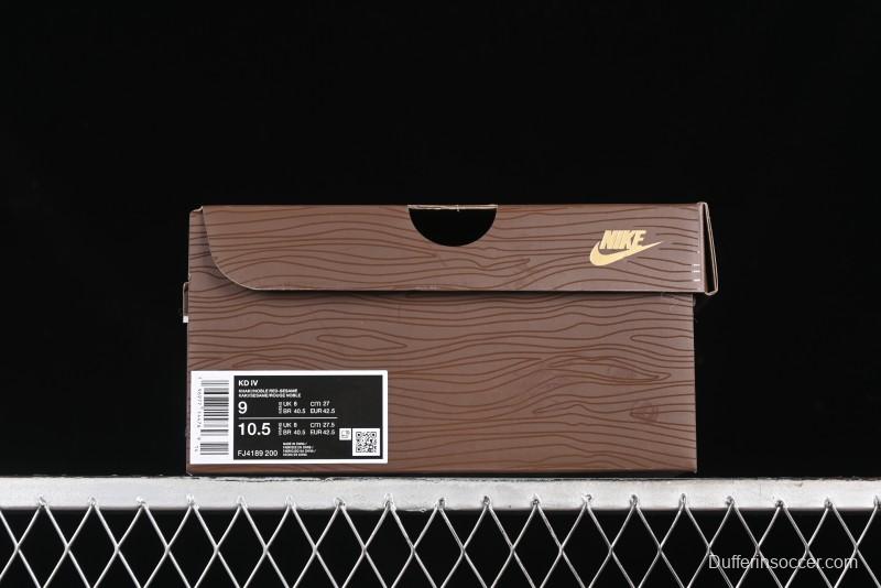 Nike KD 4 Galaxy All Star Basketball Shoes with Zoom Air Cushion and Lightning Traction - FJ4189-200