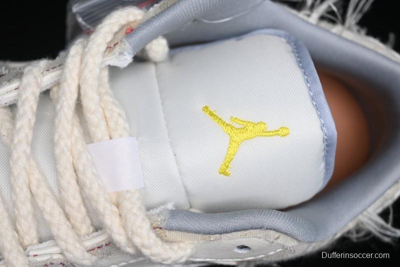 Nike Air Jordan 1 Low AJ1 Panda Prank Qixi Themed Retro Basketball Shoes with Special Graffiti Design - FZ5046-041