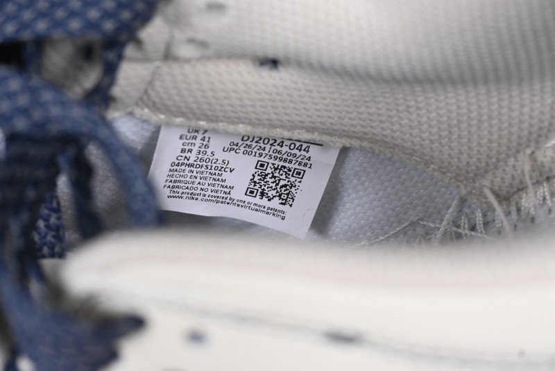Nike SB Dunk Low MLB Collaboration - Denim Blue Swoosh Anniversary Customized Low-Top Casual Sneakers - DJ2024-044