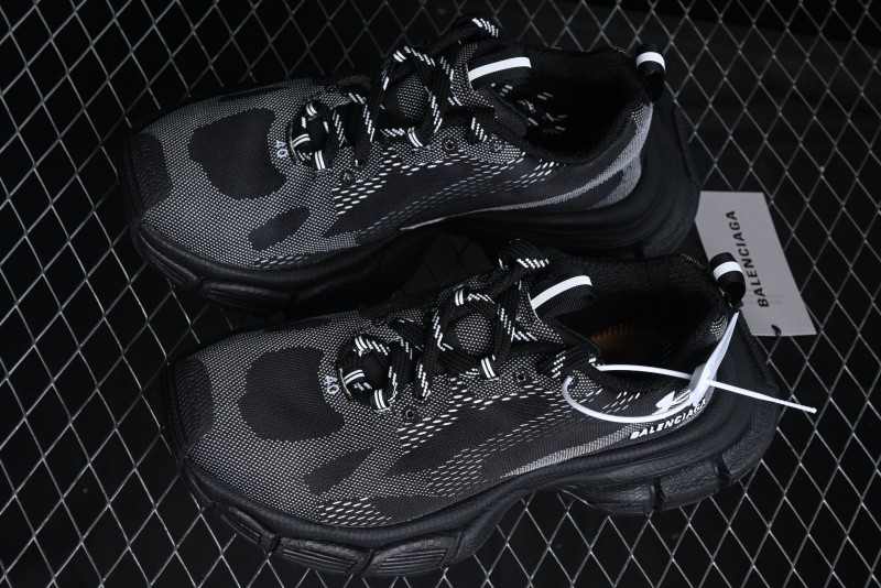 Under Armour x Balenciaga 3XL Sneakers Low-Top Retro Chunky Dad Shoes - W3XUA1090