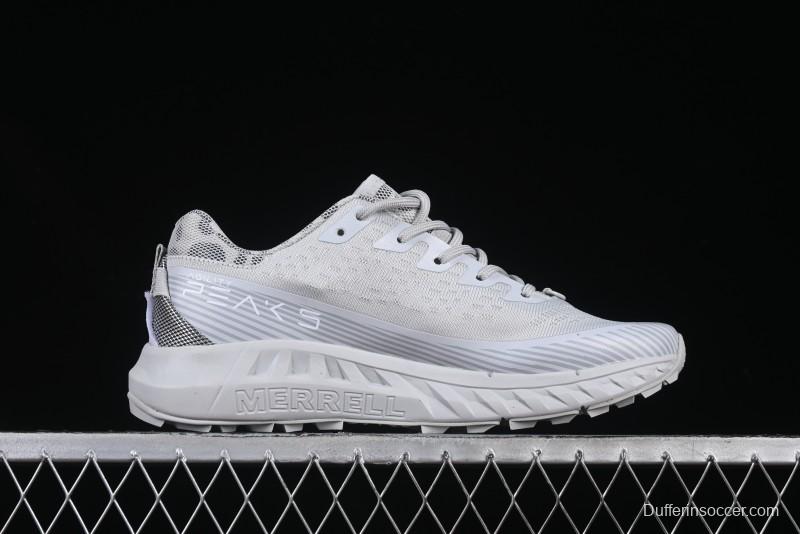 Merrell Agility Peak 4 Trail Running Shoes with Cushioning and Grip for Hiking and Outdoor Adventures - J068157