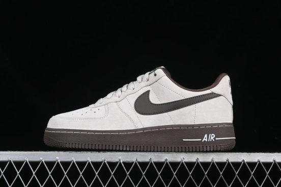 Nike Air Force 1 '07 Low Casual Sneakers with Full-Length Air Cushion - HQ3485-104