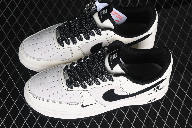 Nike Air Force 1 '07 Low UN Collaboration - Pig Eight Rice Black Line Casual Sneakers - BB7518-017