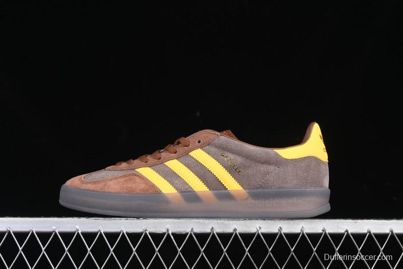 Adidas Origials Gazelle Indoor JI2588 Retro Casual Slip-Resistant Wear-Resistant Low-Top Sneakers - JI2588