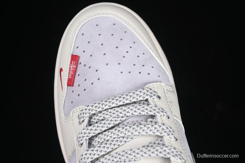 Nike SB Dunk Low Stussy Collaboration Anniversary Custom Low-Top Casual Sneakers - FC1688-206