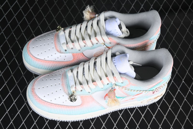 Nike Air Force 1 '07 Low "Late Spring Rain" Casual Sneakers - DX2678-111