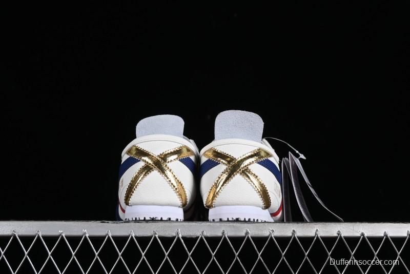 Onitsuka Tiger Mexico 66 Low-Top Leather Sneakers for Casual Running - D507L-0152