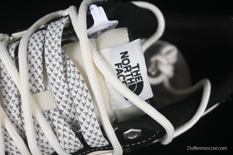 Nike Air Force 1 '07 Low The North Face Collaboration Suede Black Drawstring Casual Sneakers - SJ1198-101