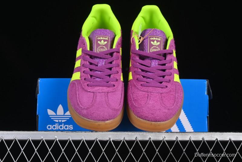 Adidas Originals Gazelle Indoor HQ8715 Retro Casual Anti-Slip Wear-Resistant Low-Top Sneakers