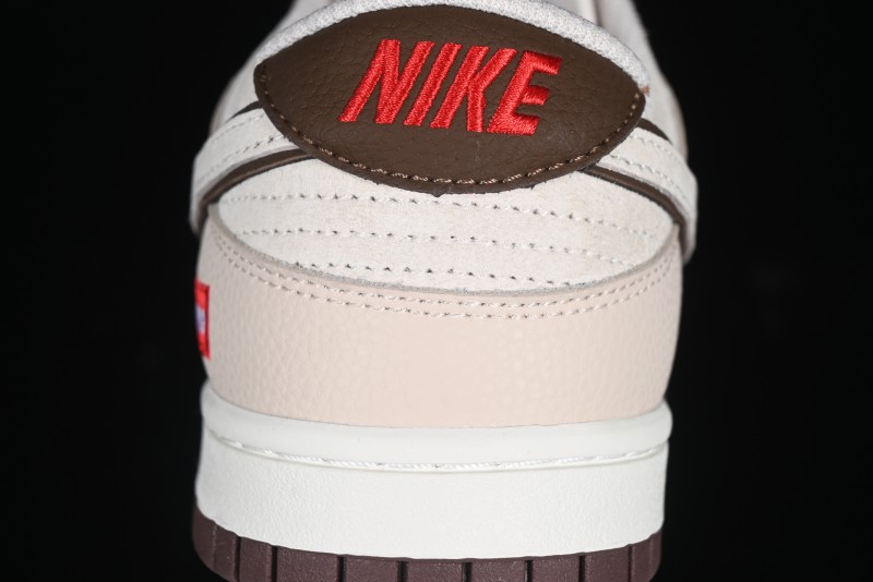 Nike SB Dunk Low Supreme Collaboration Bullet Screen White Check Anniversary High-End Custom Low-Top Casual Skate Shoes - DJ2024-091
