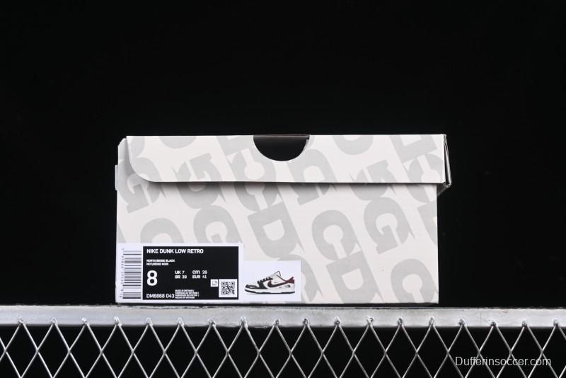 Nike SB Dunk Low The North Face Collaboration Anniversary Edition Custom Sneakers - DM6868-043
