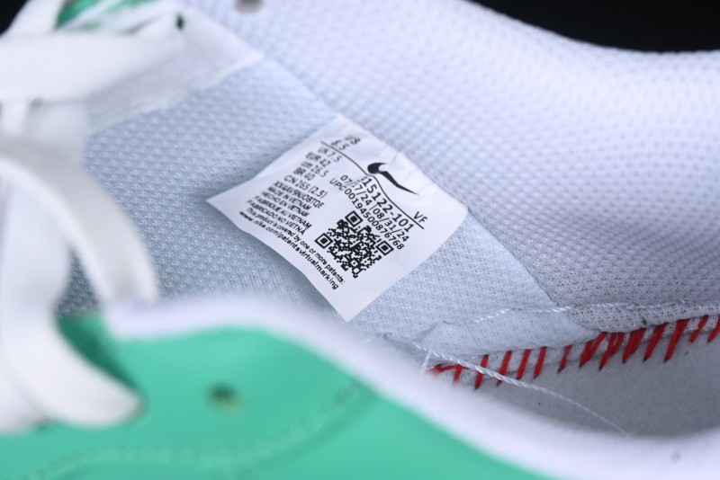 Nike Air Force 1 '07 Low Turquoise Casual Sneakers - 315122-101