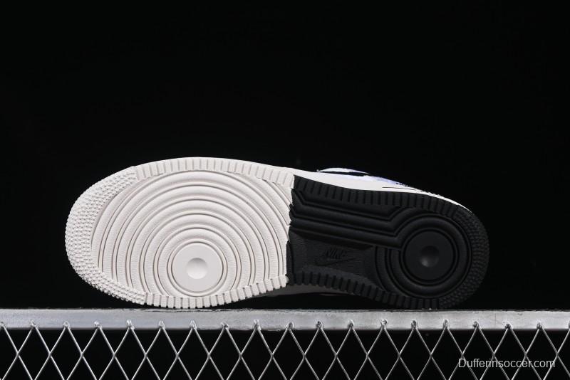 Nike Air Force 1 '07 Low North Face Edison Chen Collaboration White Silk Dual-Tone Casual Sneakers - DM6868-054